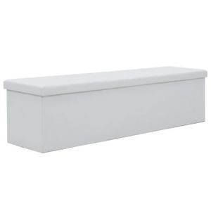 Banc De Rangement Interieur Blanc Achat Vente Pas Cher