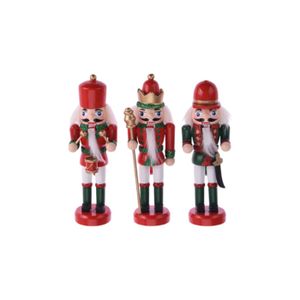 Grand Soldat Casse-Noisette Timstor 45,5 Cm, Polyrésine Rouge Et Or, Neuf