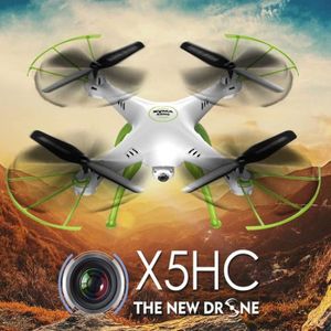 DRONE Drone - GETEK - SYMA X5HC - Caméra 2.0MP - Blanc