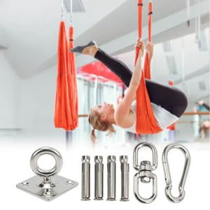 Acier inoxydable Plafond Mural Montage Suspension Support d’ancrage Crochet  pour Gym Ring Yoga Hamac Chaise Suspendue Sac de Frappe