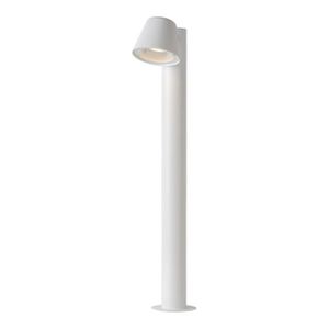 BALISE - BORNE SOLAIRE  Borne extérieure en aluminium blanc 70 cm - LAMPEA - Doug Blanc - LED intégrée - Contemporain - Design