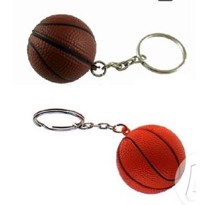 Vente en gros mignon Mini PVC porte-clés anneau Basketball mode
