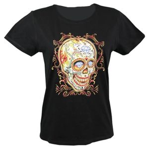 Marque de vetement avec tete de mort top