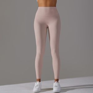 LEGGING Legging de yoga taille haute pour femmes, pantalon requin de remise en forme, jiushengti™ - Rose clair