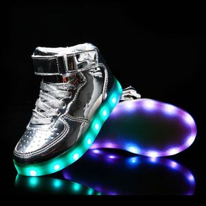 basket adidas lumineuse garcon