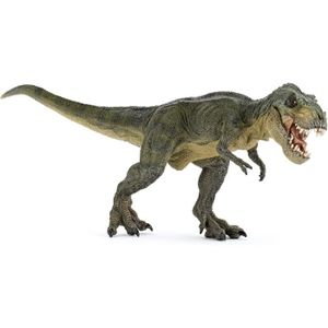 FIGURINE - PERSONNAGE Figurine T-Rex courant vert - Papo - Les Dinosaures - Marron - Pour Enfants - Mixte - Dès 3 Ans