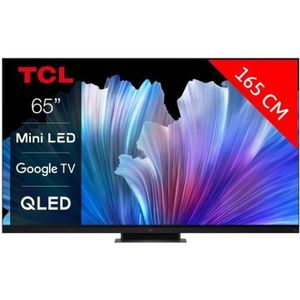 Téléviseur LED TV QLED 4K 164 cm TCL 65C931 - Google TV - Dolby A