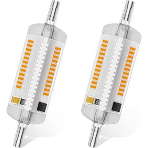 AMPOULE - LED Ampoule LED R7S 78 mm 6 W, ampoule blanc chaud 300