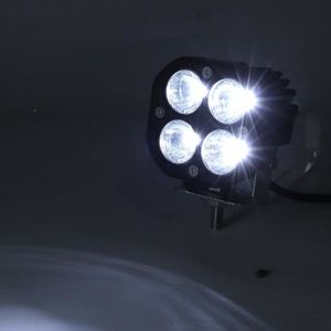 SPOT D'EXTÉRIEUR  ZJCHAO lumière de tache de voiture 4in projecteurs universels 40W LED lumière de travail carrée voiture SUV lampe de conduite