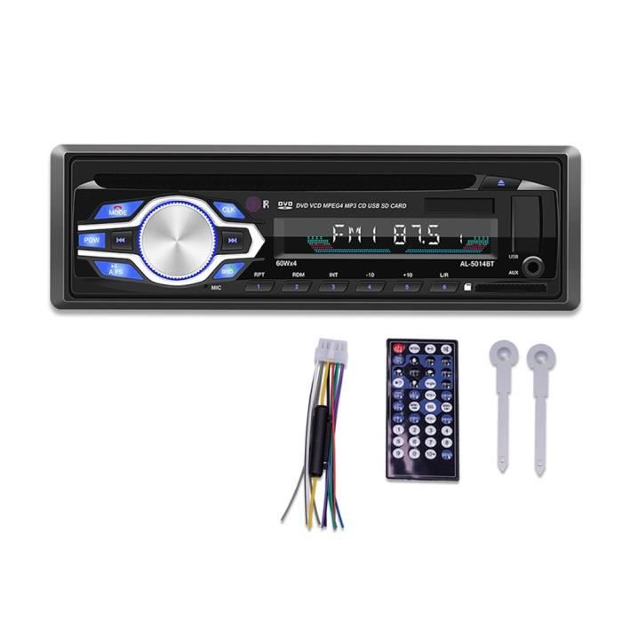 RDS Autoradio Bluetooth Main Libre CENXINY 4 x 65W Poste Radio