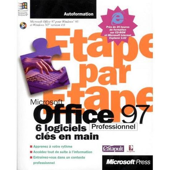Microsoft office 1997 etape par etape six logic... Cdiscount Librairie