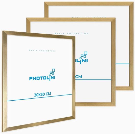 VUVUZULA Lot De 3 Cadres Photo En Bois MDF, 15 X 20 Cm, Naturels, 15 X