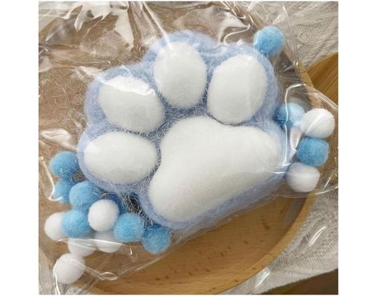 Set De 8 Pièces Squishy Anti-stress Patte De Chat - Jouets Mous, Faciles à Transporter, Cadeau Enfant - 9