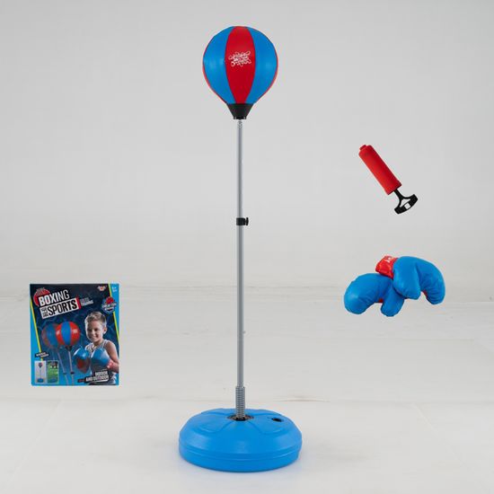 Mini Punching Ball De Bureau – Sac De Frappe Anti-Stress Avec Ventouses Puissantes + Pompe