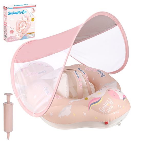 Bouée Bébé Gonflable Double Airbag – Anneau De Natation Sécurisé 6 à 36 Mois