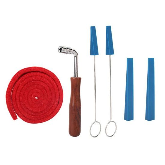 Kit Accordage Piano 14 Pièces - Débutants Et Professionnels - Clé, Diapason, Feutres, Outils D’entretien