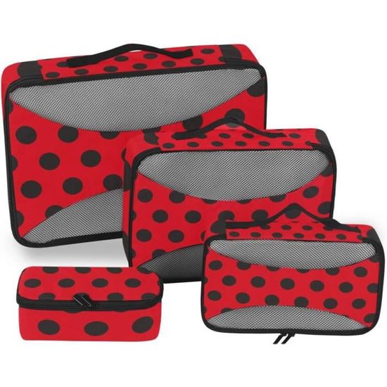 Lot De 8 Cubes De Rangement De Voyage - Compression - Imperméable - Léger