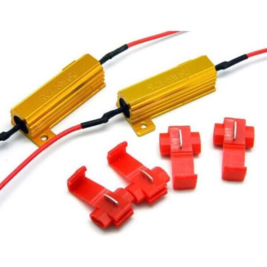 Résistance de charge pour clignotant LED SMD 12 V 50 W 6 ohms Convient — free download