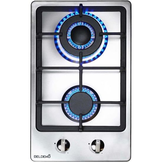 Plaque de Cuisson à Gaz 2 feux Encastrable Gaz NaturelPropane[26] Cdiscount Electroménager
