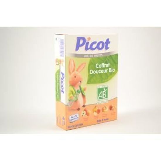 Picot Coffret Douceur Bio Jus De Fruit Des 4 Mois Cdiscount Au Quotidien