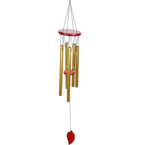 Kit Carillon éolien Noël à Peindre – 5 Pièces En Bois – Bricolage Enfant – Déco Festive Avec Tubes, Rubans Et Strass – Cadeau Fille/garçon