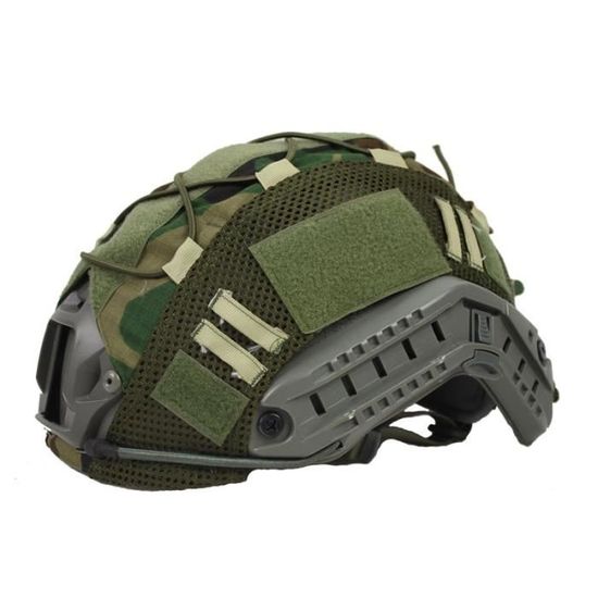 Poche De Rangement Multifonction Wosport Pour Casque Tactique - Étui Batterie Portable, Nylon