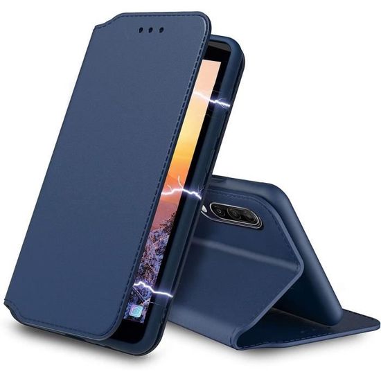 Custodia Portafoglio Per Wiko View 4 Lite/View 4 – Con Slot Carta E Supporto – Fodero Rosa - 4