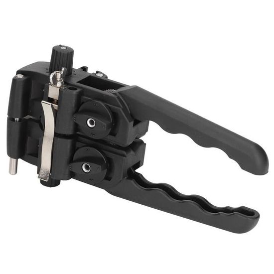Couteau à Dénuder Blindé 8-30 Mm – Outil Pro Coupe Ronde & Longitudinale Pour Câbles Optiques & Coaxiaux