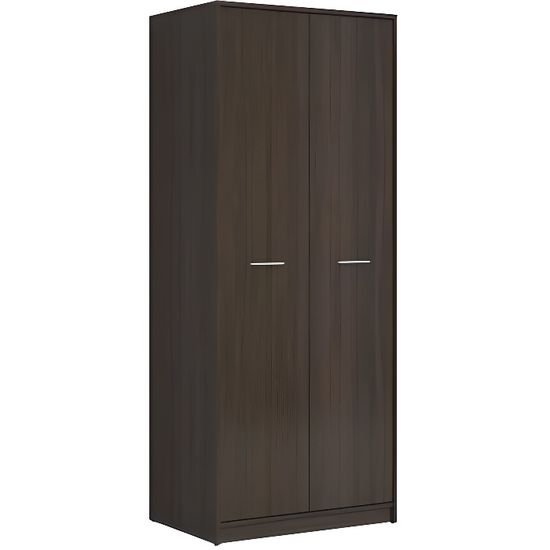 AGATTA Armoire deux portes salon/chambre Style scandinave