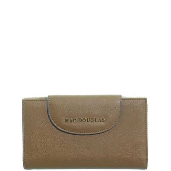 Portefeuille Homme Mac Douglas Neuf Avec étiquettes - En Cuir Noir - Classique Et élégant
