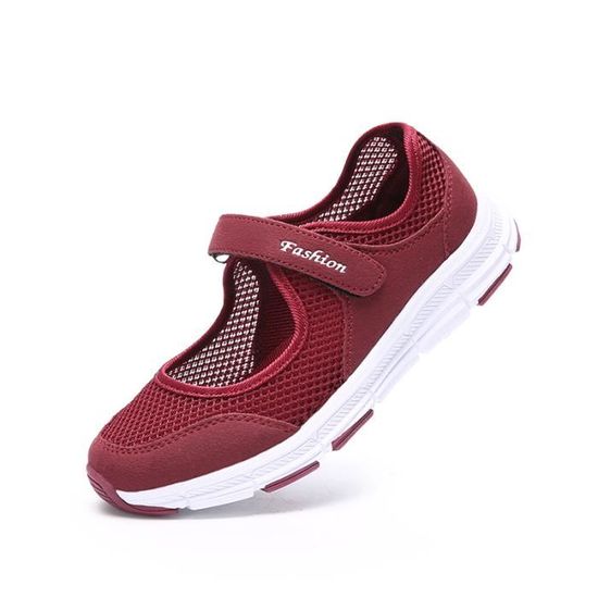 Mocassins Femme Bateau Vintage - Rouge, Taille 39, Semelle Antidérapante, Confortables - 4