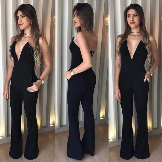 Combinaison Combishort longue jambes larges et sans manches pour