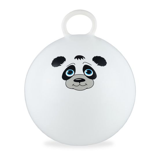 Relaxdays Ballon sauteur enfants, motif panda, poignée, diamètre 45 cm, intérieur et extérieur, jusqu'à 150 kg, blanc - Jeux - Jouets Relaxdays Ballon sauteur enfants, motif panda, poignée, diamètre 45 cm, intérieur et extérieur, jusqu'à 150 kg, blanc - Jeux - Jouets