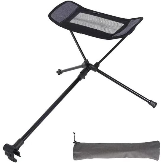 Repose-Pieds Pliant Universel BOBIKE 8015300001 Noir - Remplacement Idéal Pour Siège Junior One