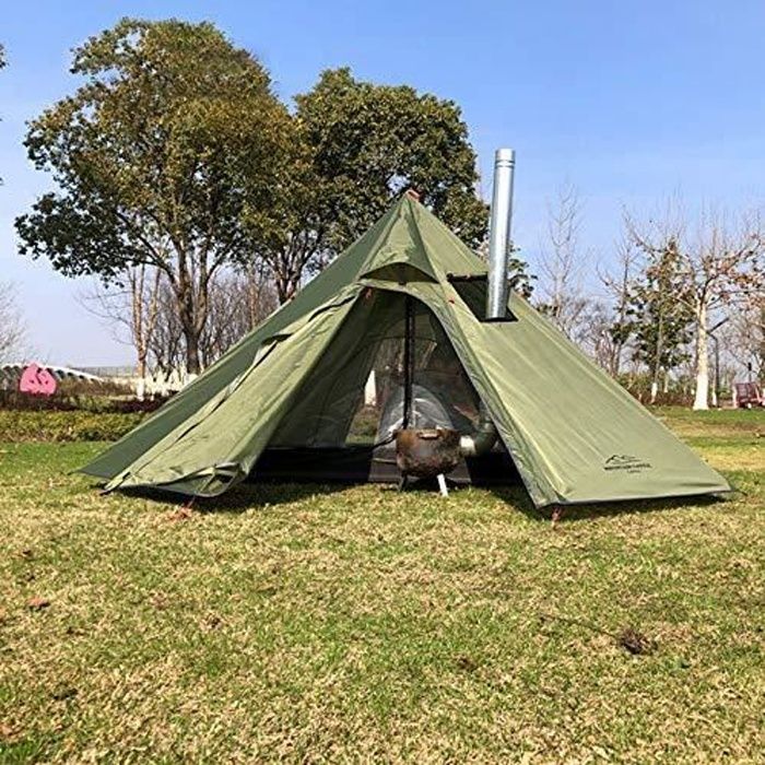 Tentes extérieures Tente tipi Étanche Quatre saisons Famille Pyramide ...