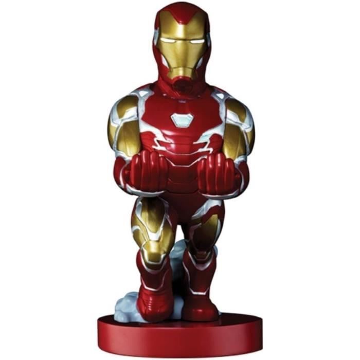 figurine iron man support chargeur pour manette et smartphone exquisite gaming cdiscount informatique