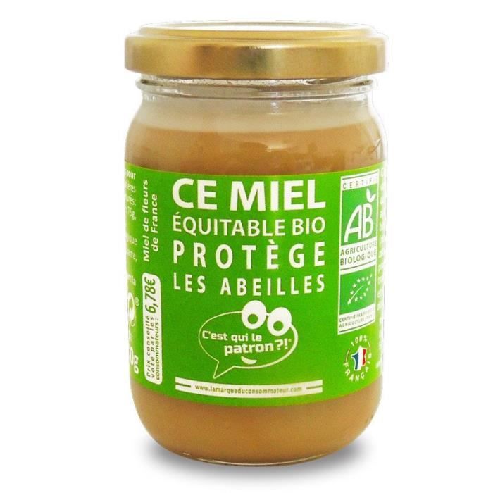 Miel bio toutes fleurs - 250g