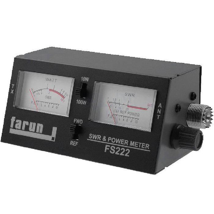 TOS-metre -mesure SWR- Amplitude 3.5÷150MHz 10W/100W