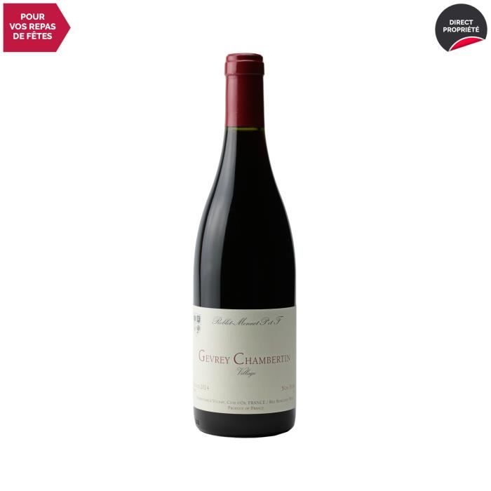Gevrey-Chambertin Village Rouge 2014 - 75cl - Domaine Roblet-Monnot - Vin AOC Rouge de Bourgogne - Cépage Pinot Noir