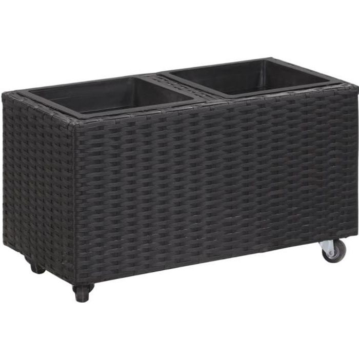 EXPERT 💦Elégant - Jardinière Pots Bac à fleurs d'extérieur - Bac à fleurs plantes Balcon Style Contemporain-Lit surélevé de j8388