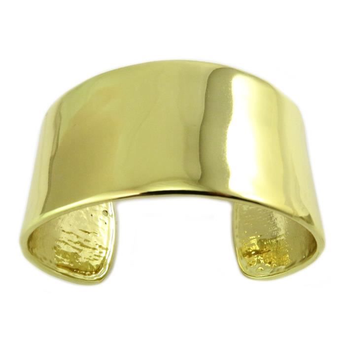 Bracelet Créateur 'Cléopatra' doré - 62 mm 30 mm [Q7627]