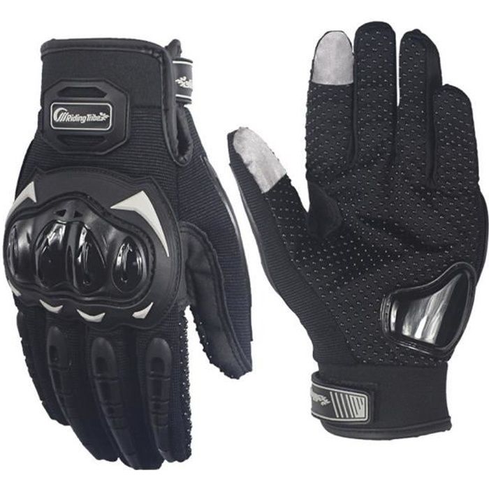 Gants Tactiques Gants Moto Homologué,Gants Scooter Unisexe Ecran Tactile Plein-doigt Respirable Pour Auto Moto Vélo Motocross