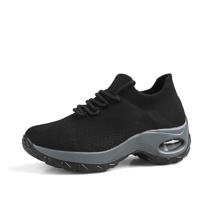 BASKETS RUNNING Noir - Femme