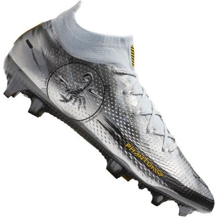 Chaussures NIKE Phantom GT Elite DF SE FG Argent - Homme/Adulte