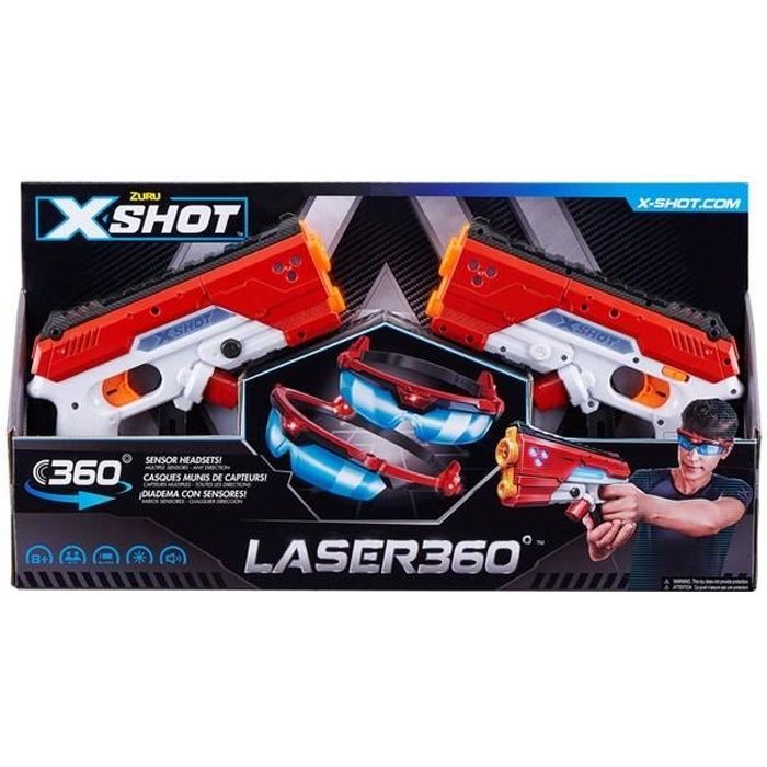 PISTOLET LASER X2 ME SUPERSTARS