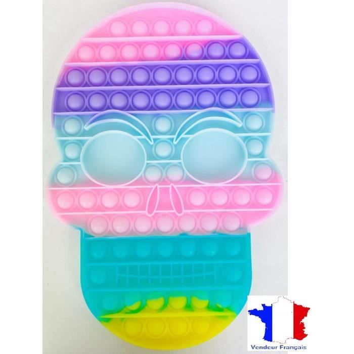 Jouet Sensoriel Bubble Pop Anti-Stress - Crabe En Silicone Pour Enfants Et Adultes