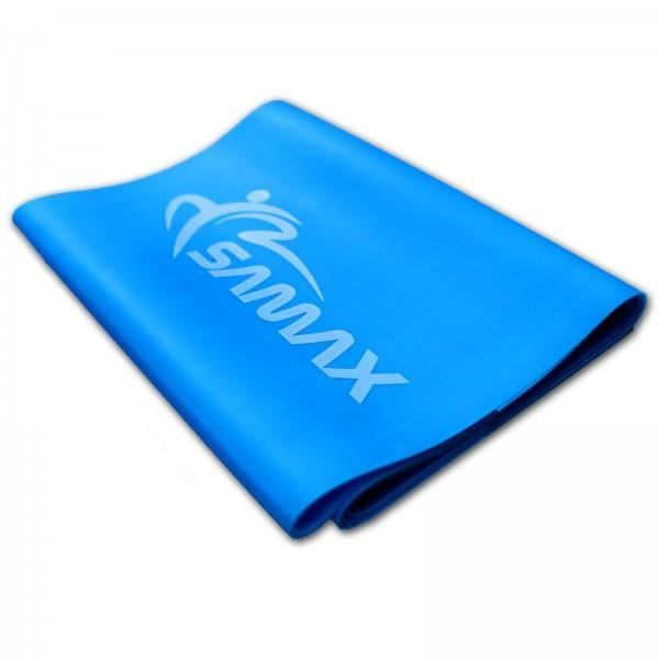 SAMAX Ruban elastique Yoga ruban 120x15cm bleu Gymnastique Pilates Sport