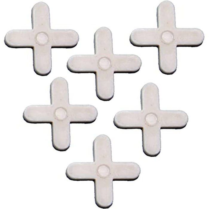 Croix De Carrelage VOREL 8mm - Forme En Croix Pour Pose Carreaux - Matériau Robustes Et Durables