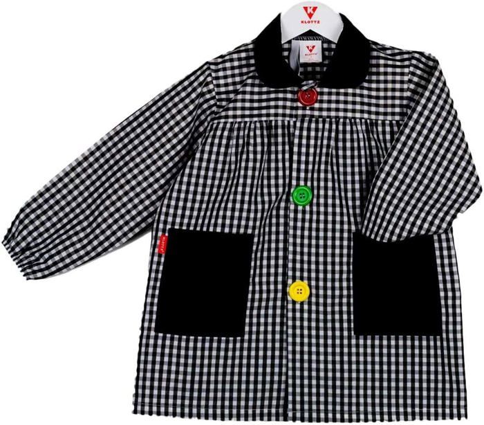 Tablier Rétro à Carreaux Rouge Pour Fille 2-4 Ans - Coton - Occasion Parfait état