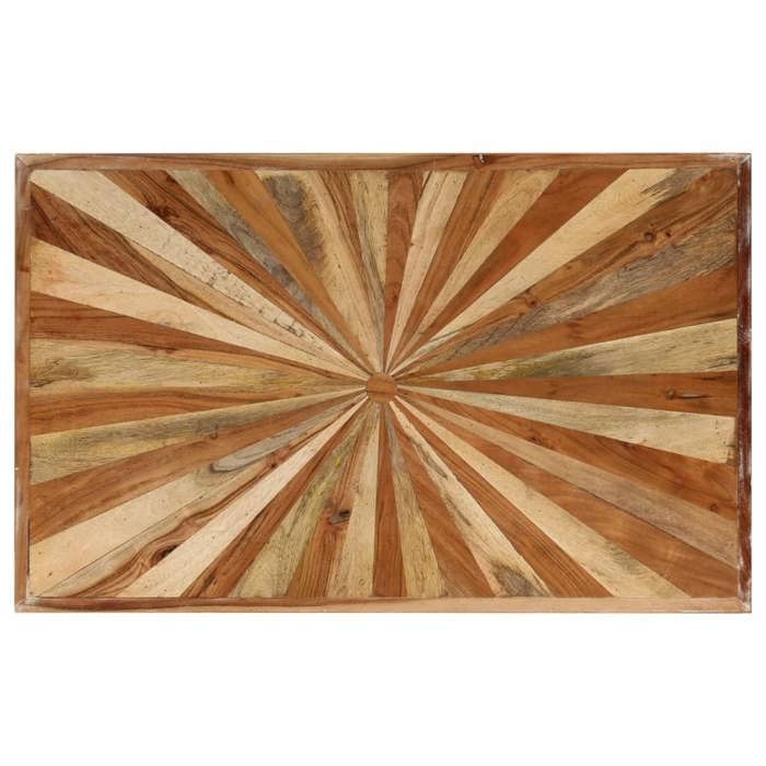 Table basse - Plusieurs Niveaux - Bois de manguier massif 90x55x36 cm - Salon Moderne(30823) ZLH